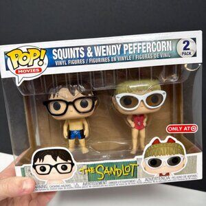 New in box Funko The Sandlot 2 pack Squints and Wendy Peffercorn